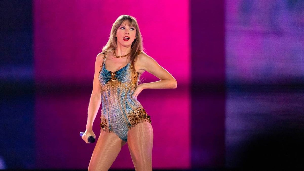 Taylor Swift brilló en su paso por el país.