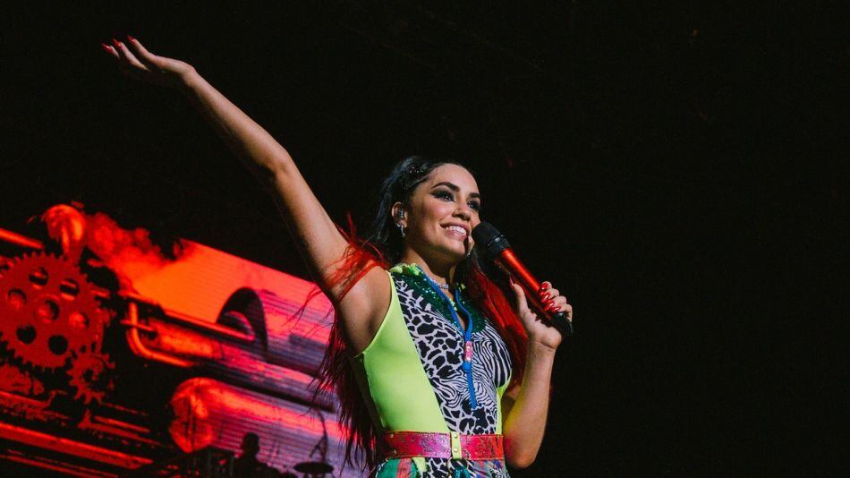 Lali Espósito con su "Disciplina Tour" en el Movistar Arena.