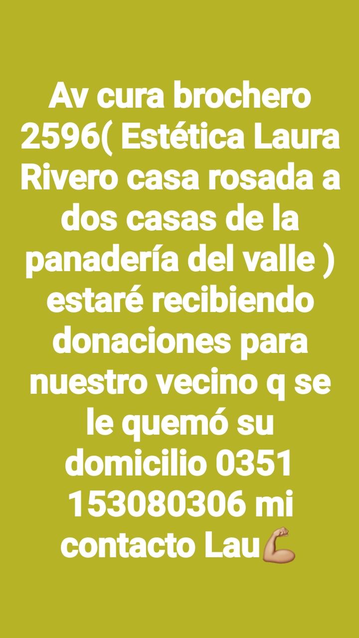 Ayuda de vecinos tras un grave incendio en San Antonio de Arredondo.