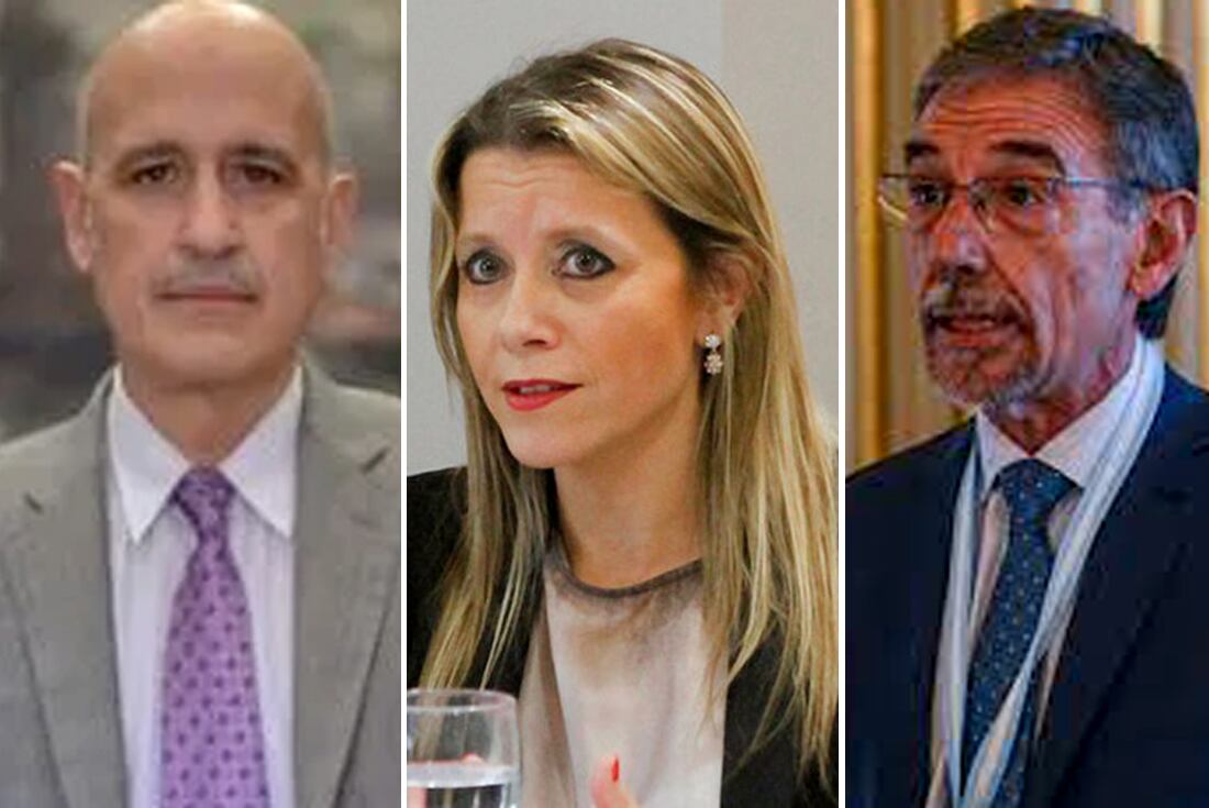 Los primeros nombramientos de Sergio Massa: Raúl Rigo, Jorge Domper y Claudia Balestrini.