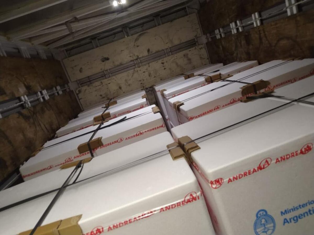 Vacunación en Córdoba: llegaron 64.000 dosis de Sinopharm