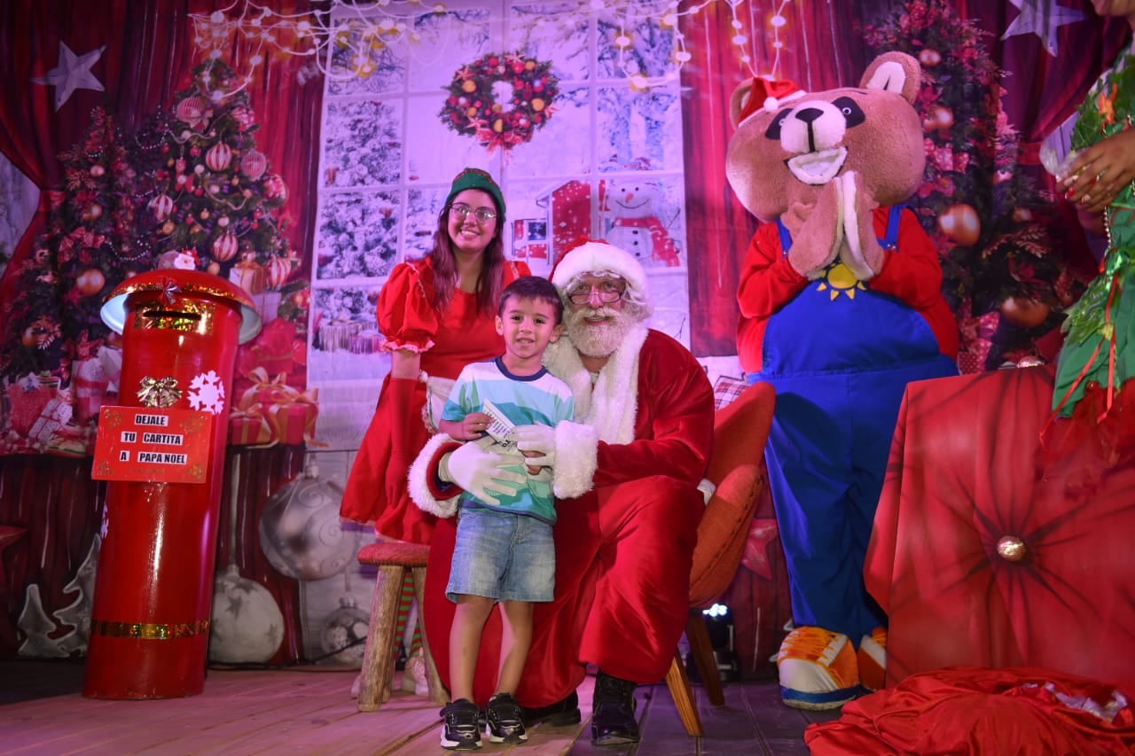 Papá Noel en Pueblo Belgrano