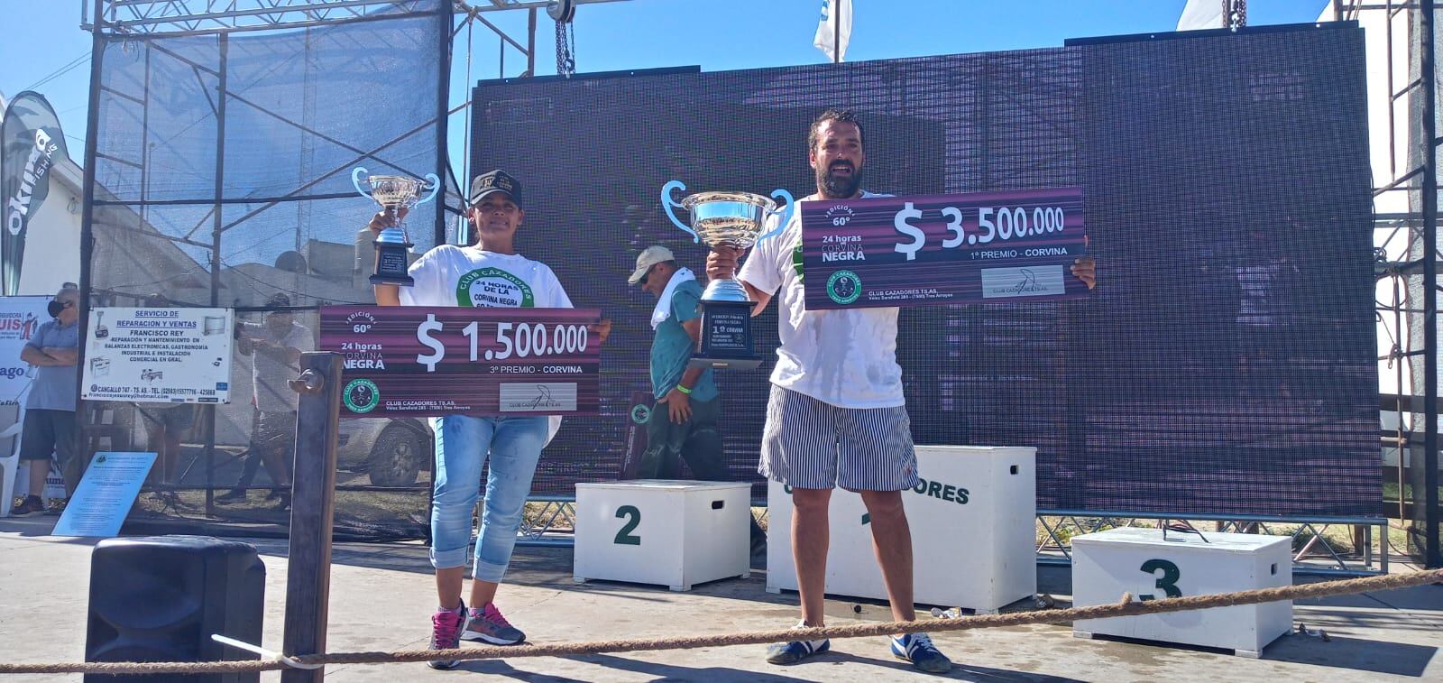 Paolo Bisso es el ganador de Las 24 Horas de la Corvina Negra