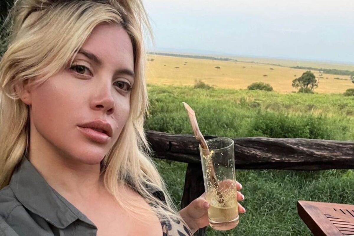 Wanda Nara deslumbró con una foto en bikini durante sus vacaciones en África: “No hagas zoom”