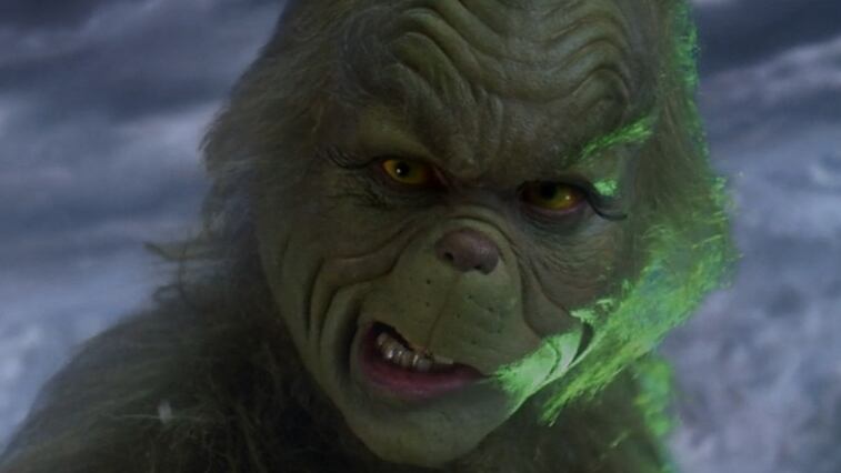 Jim Carrey en El Grinch.