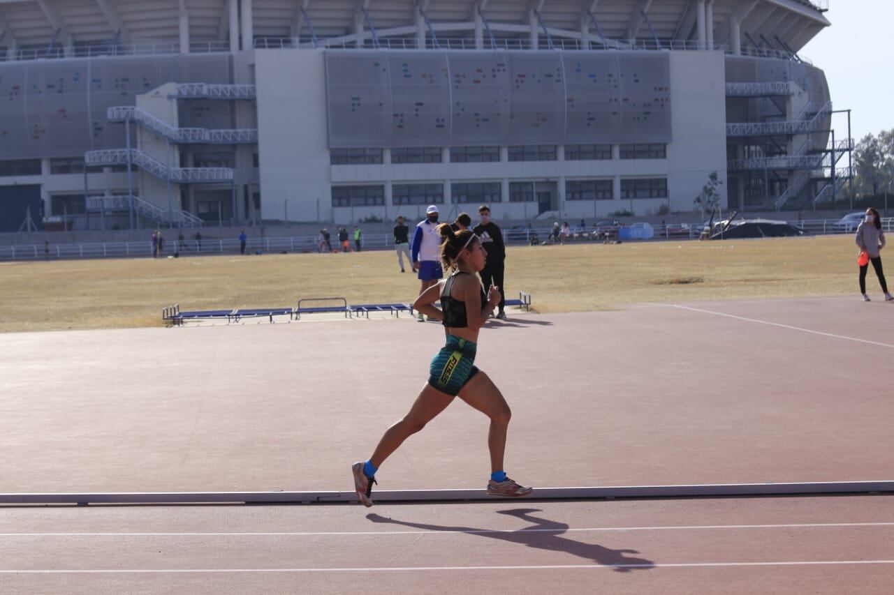 María José Rosales. Atleta puntana