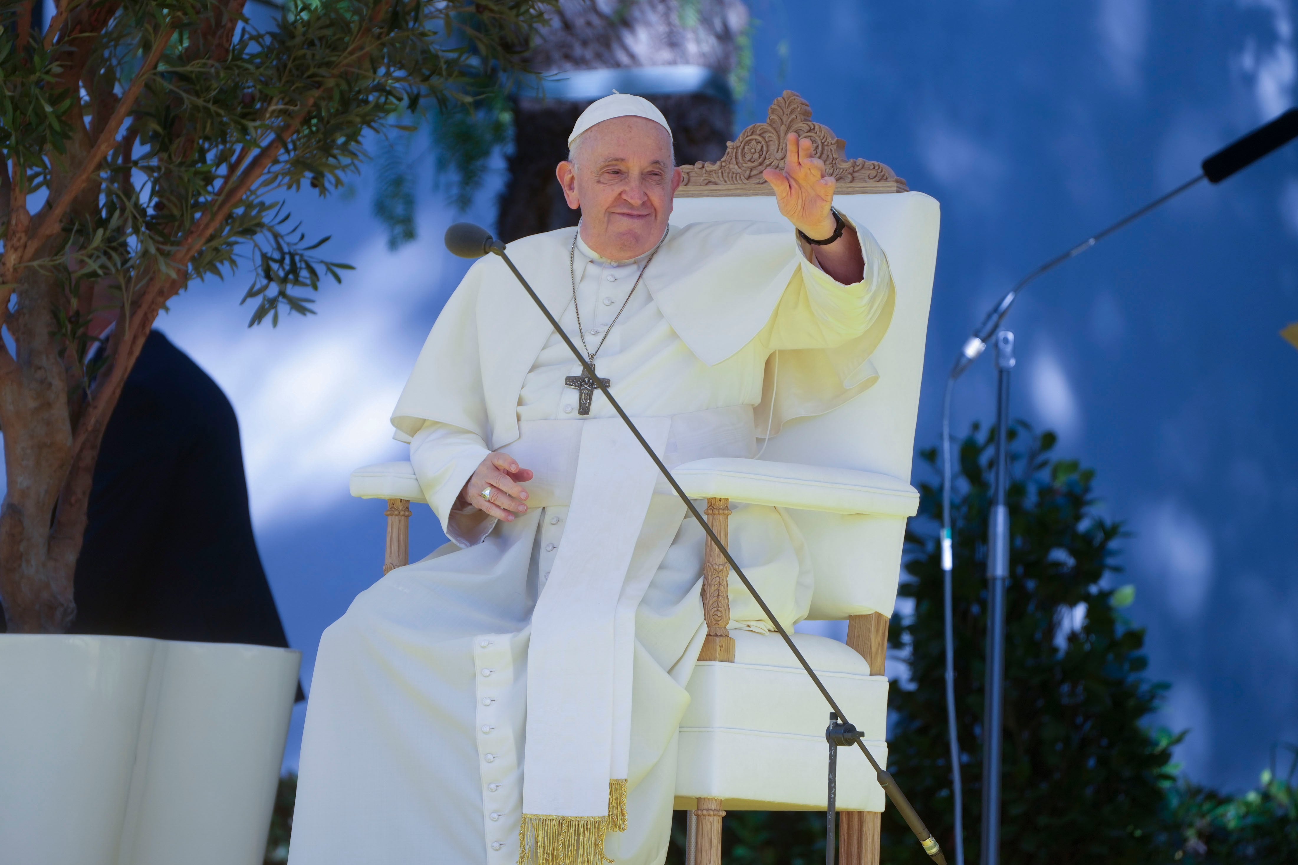 El papa Francisco anticipó que tiene intenciones de venir a la Argentina después de las elecciones. 