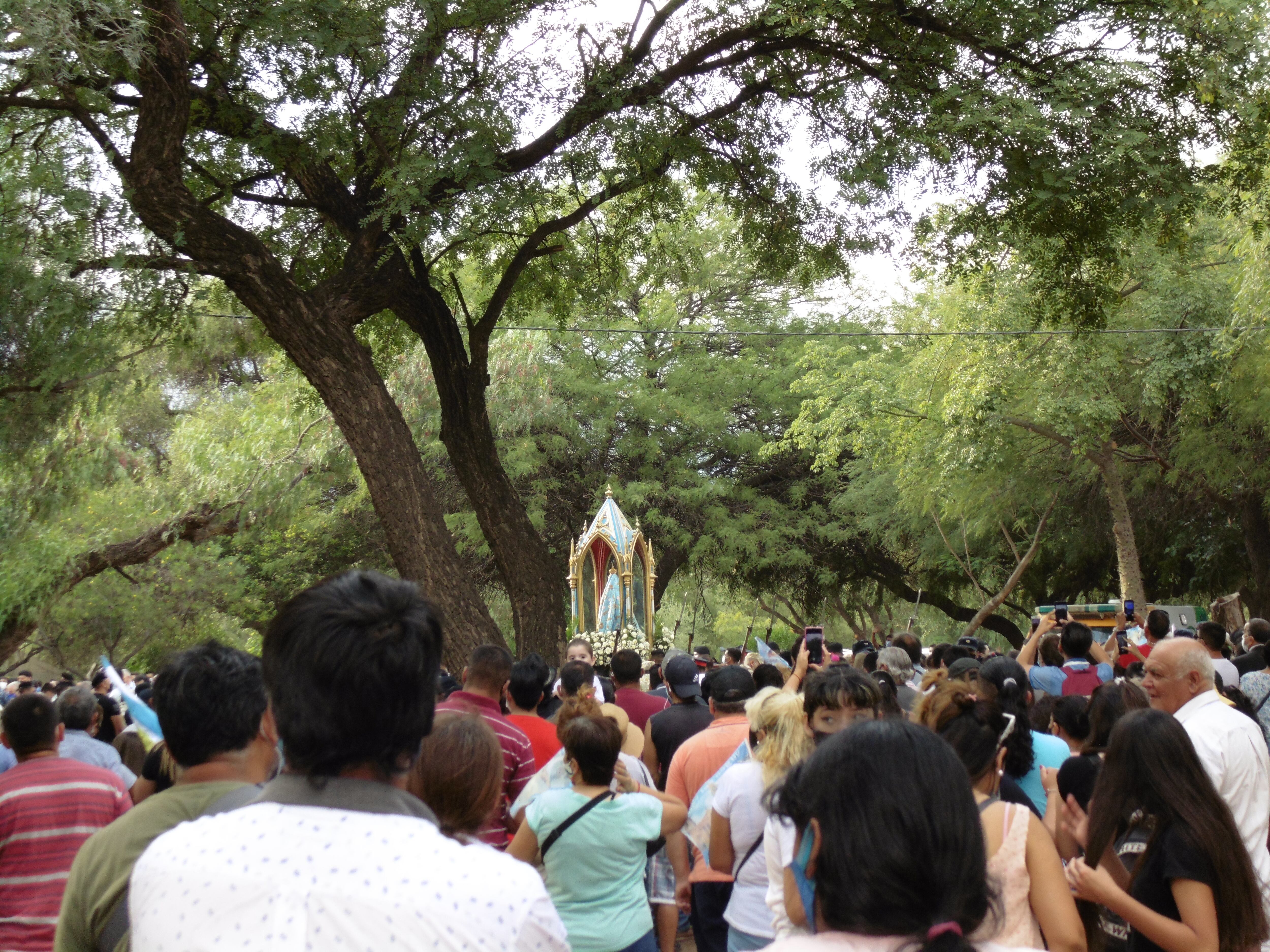 Celebraciones en honor a la Virgen del Valle. Foto: Mariana Herrera.