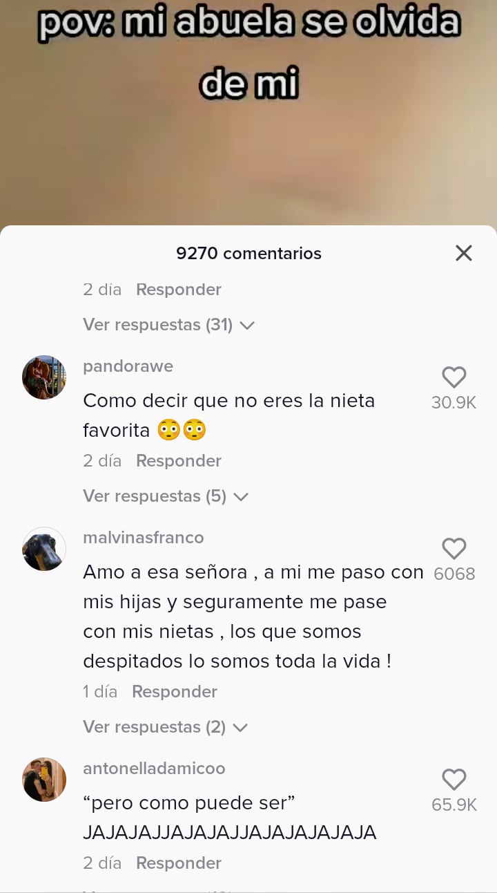 La abuela viral en TikTok que se olvidó a su nieta