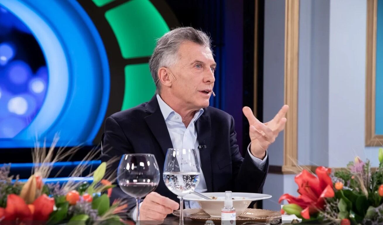 Mauricio Macri en "La Noche de Mirtha"