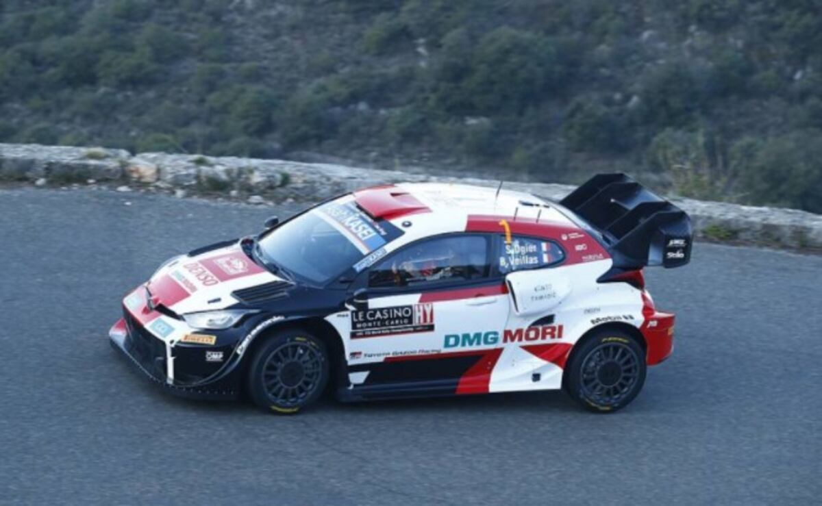 Rally Mundial: Ogier (Toyota) recuperó la punta en Montecarlo