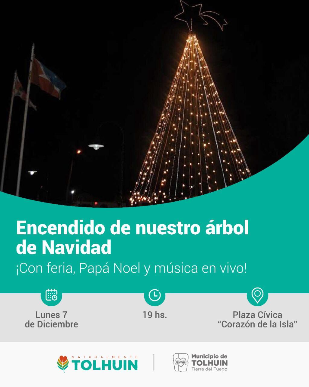 Se realizará el tradicional encendido del árbol de  navidad