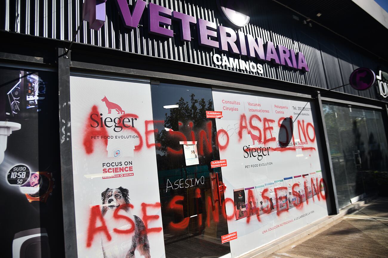 Veterinaria Caminos. El caso de maltrato animal en Villa Allende sigue generando repercusiones en Córdoba. (Pedro Castillo / La Voz)