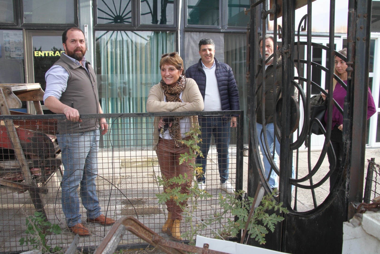 Claudia Cittadino y el equipo de Compromiso Vecinal  visitaron Claromecó