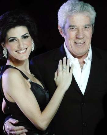 Chico Novarro y Cecilia Milone.