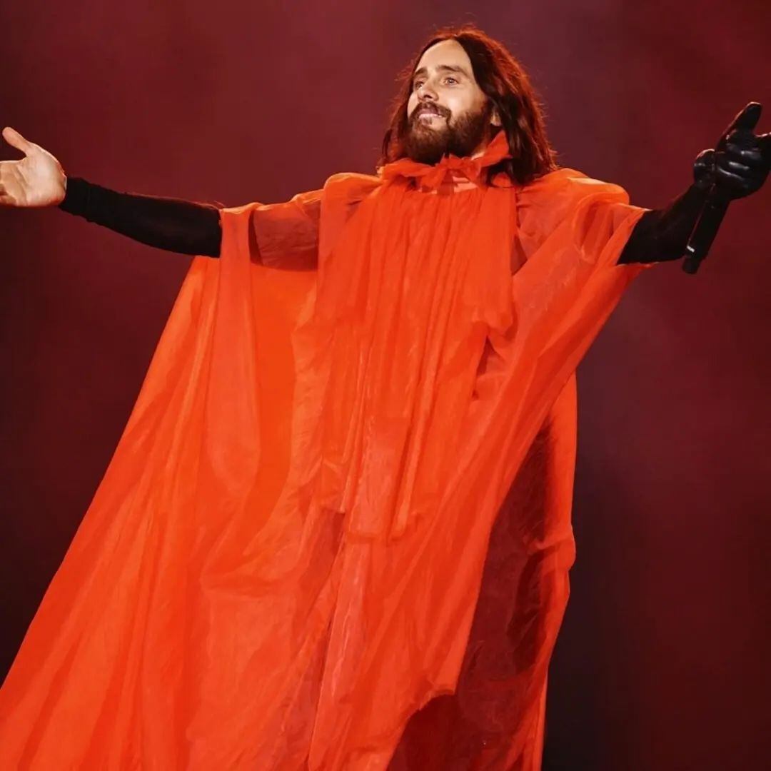 Jared Leto lució una marca argentina en el Lollapalooza 2024