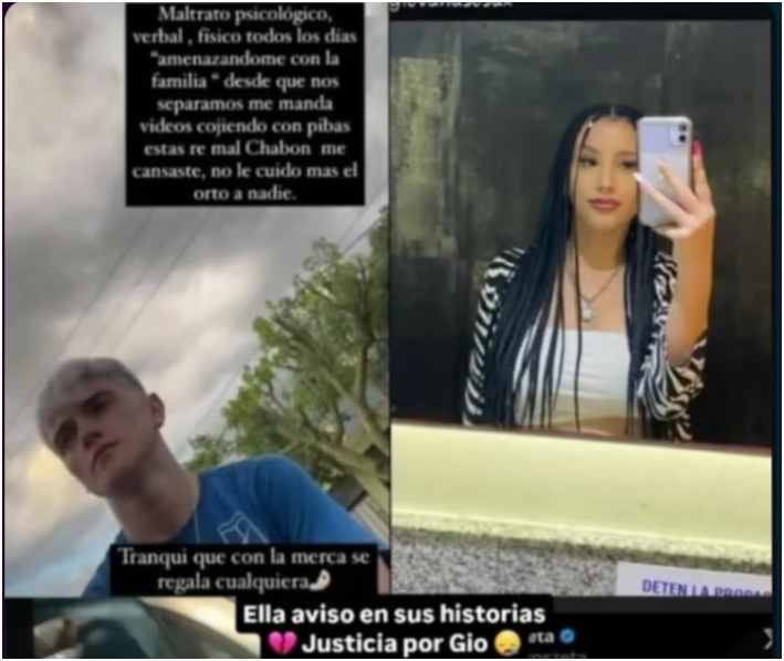 El estremecedor mensaje que publicó Giovana, la joven asesinada en un hotel alojamiento