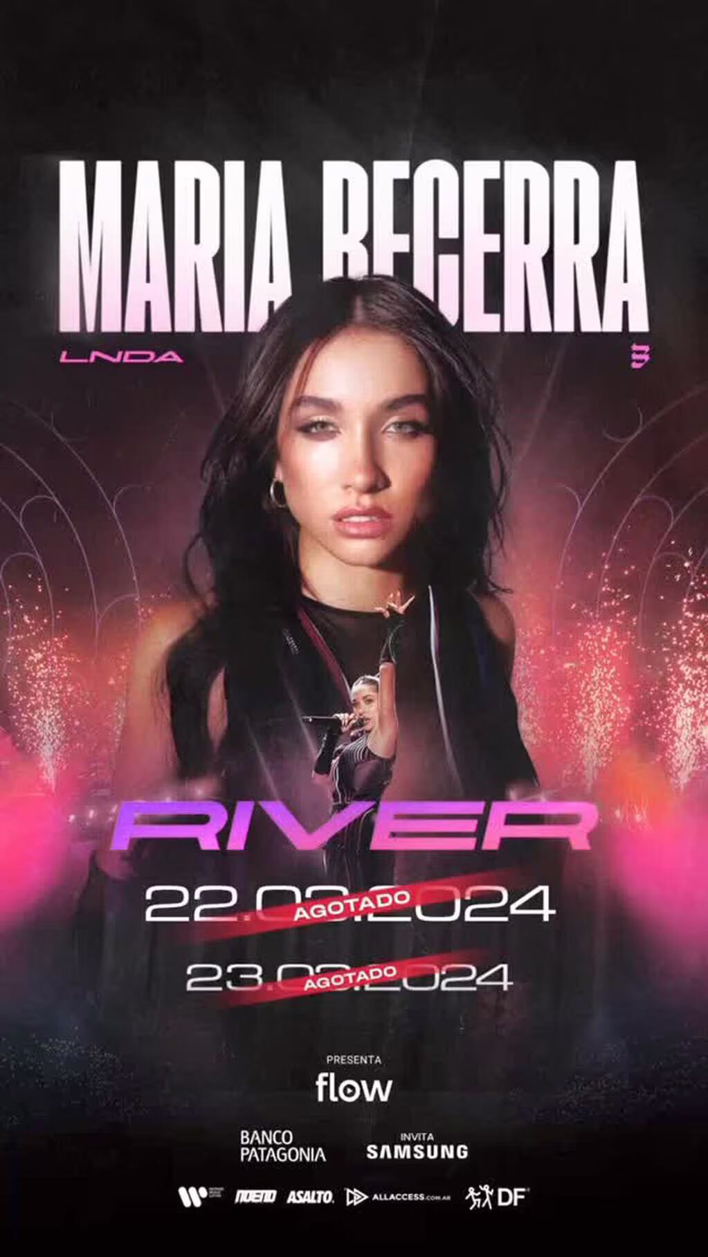 María Becerra y sus dos shows en River.