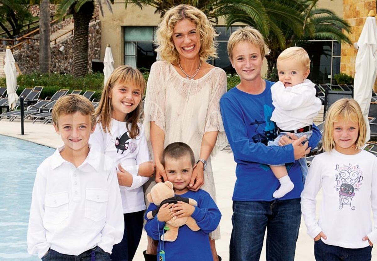 Así están hoy los 7 hijos de Maru Botana: cuántos años tienen y a qué se dedica cada uno