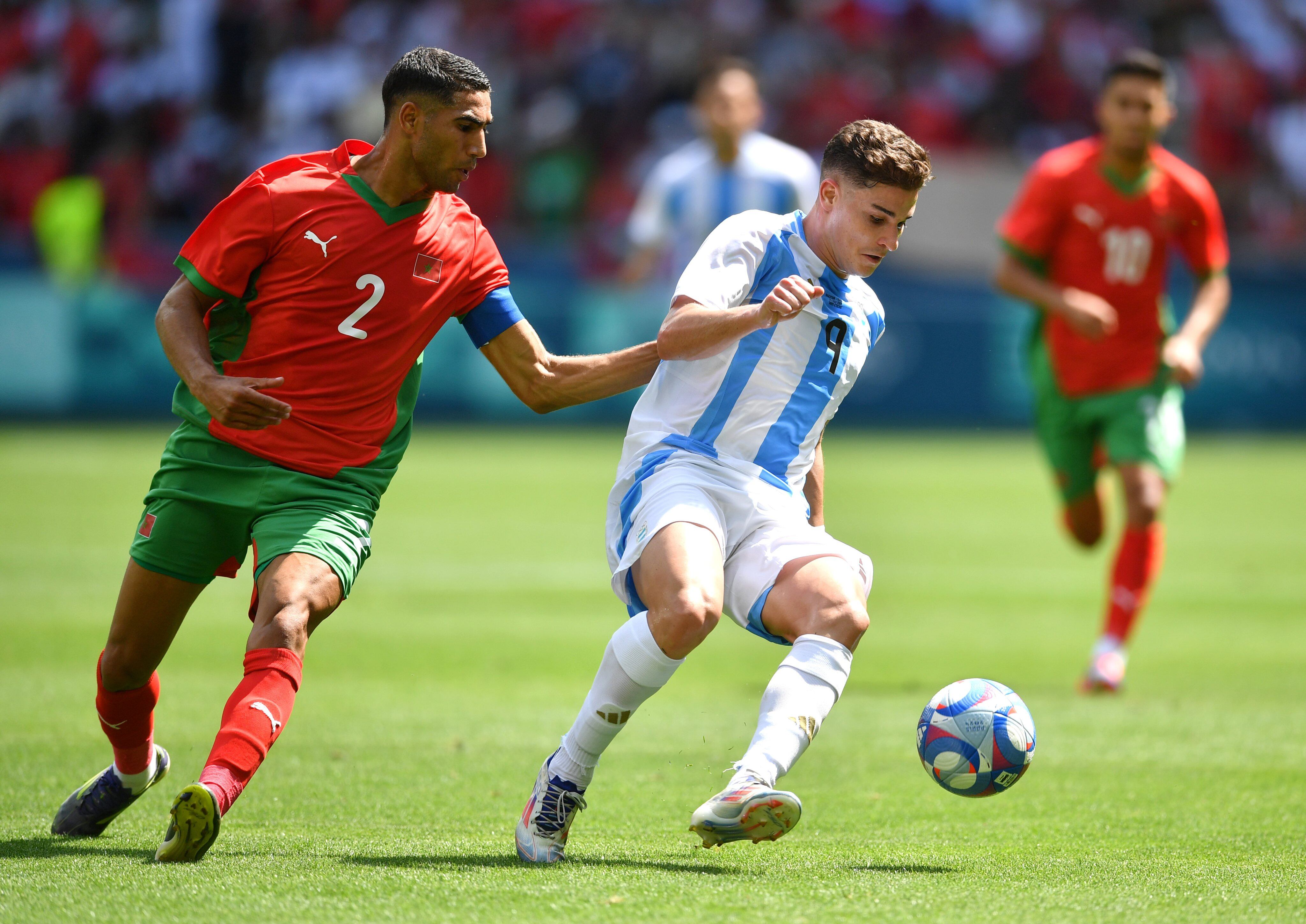 El cordobés Julián Álvarez, una de las figuras de la Selección Argentina (@Argentina)