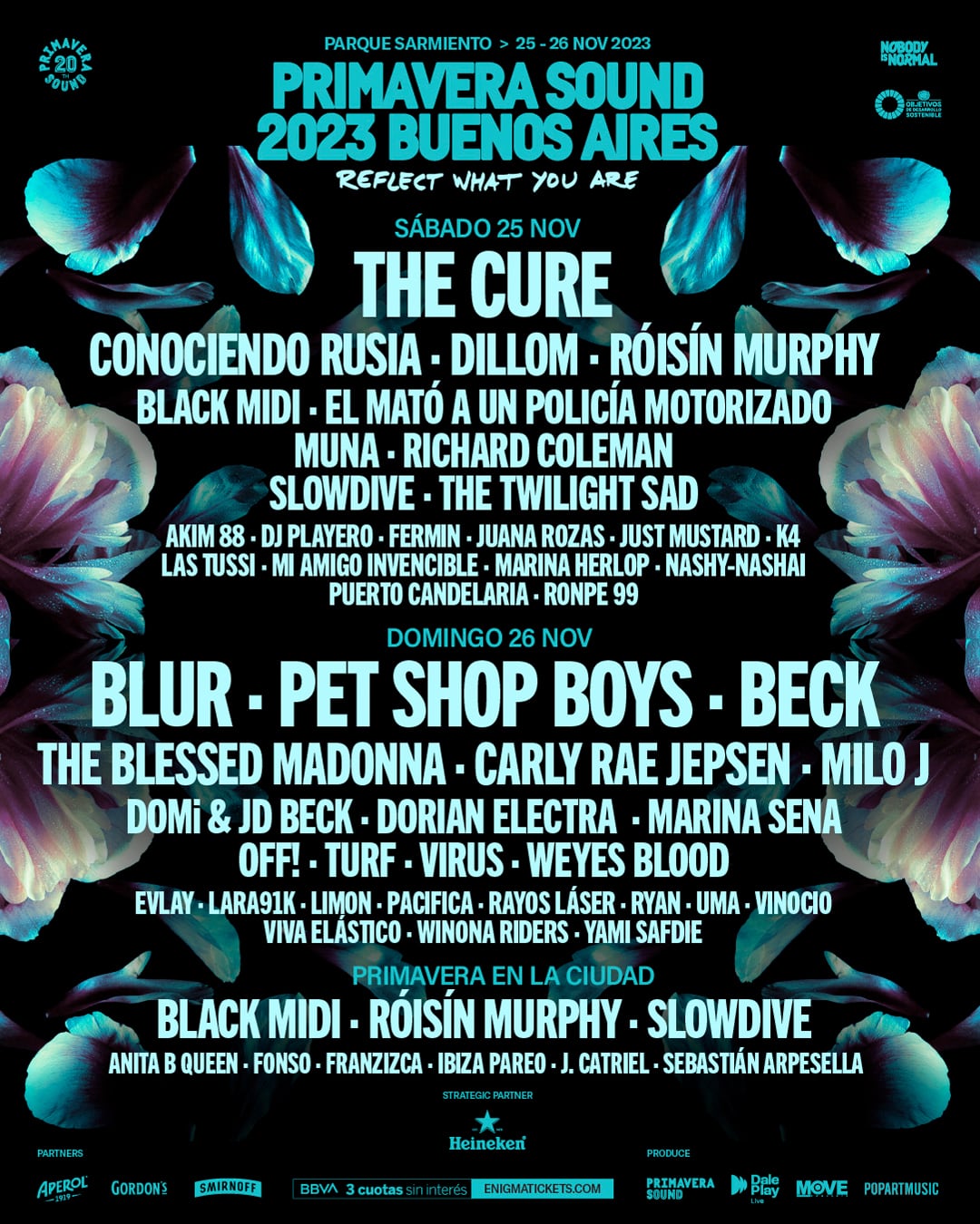 Line up Primavera Sound 2023