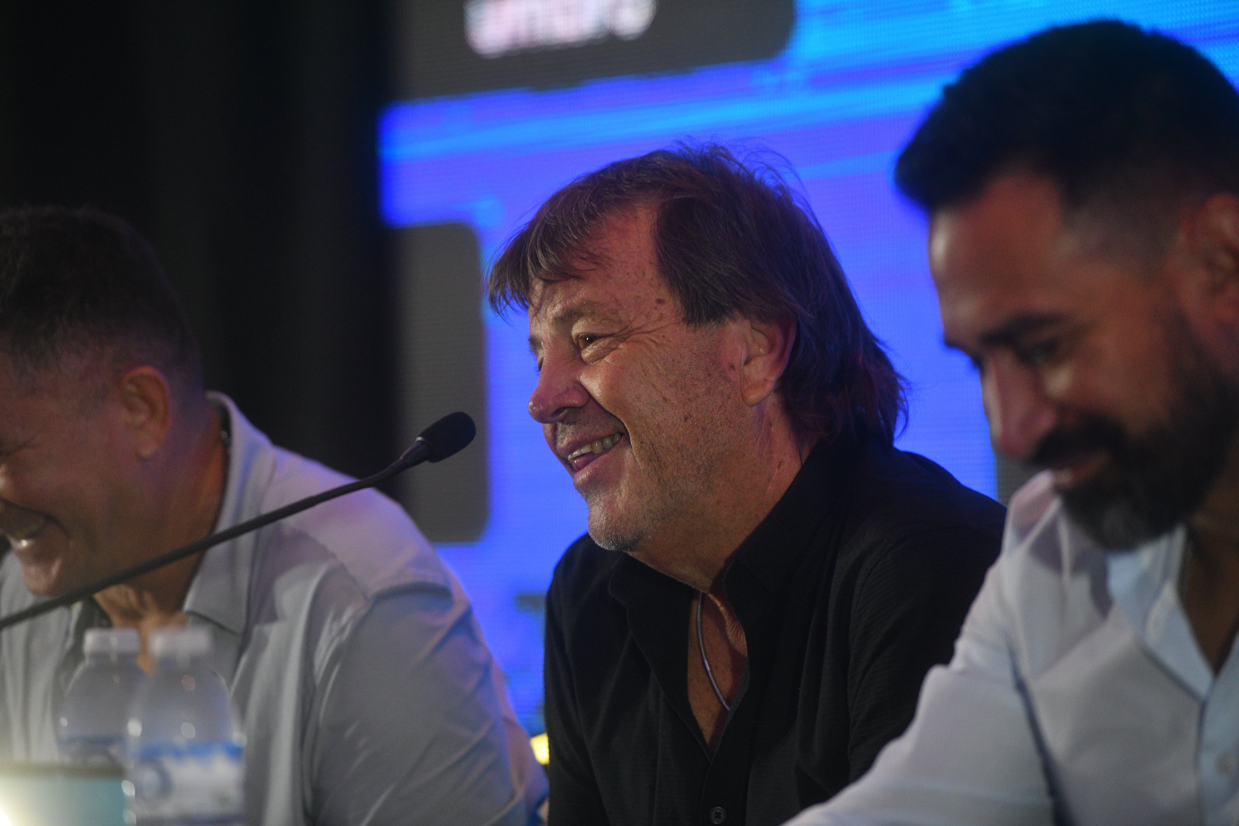 Presentación del Ruso Zielinski en Belgrano. (Pedro Castillo / La Voz).