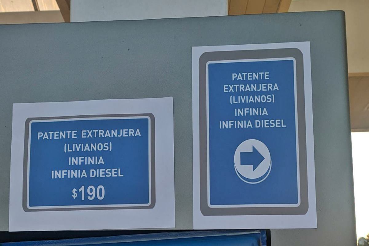 Combustibles: comenzaron a cobrar un precio diferenciado a vehículos con patente extranjera en Concorida