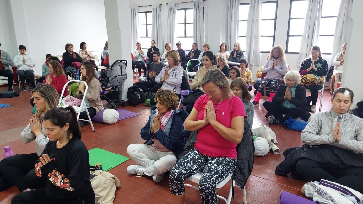 el 7mo Congreso de Yoga y Meditación en Tres Arroyos