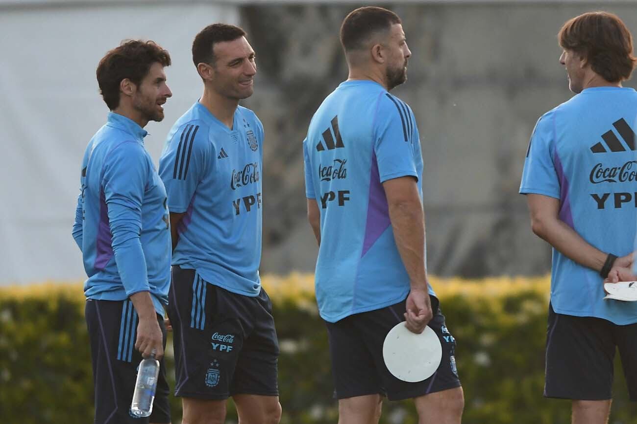 Entrenamiento selección Argentina (Telam)