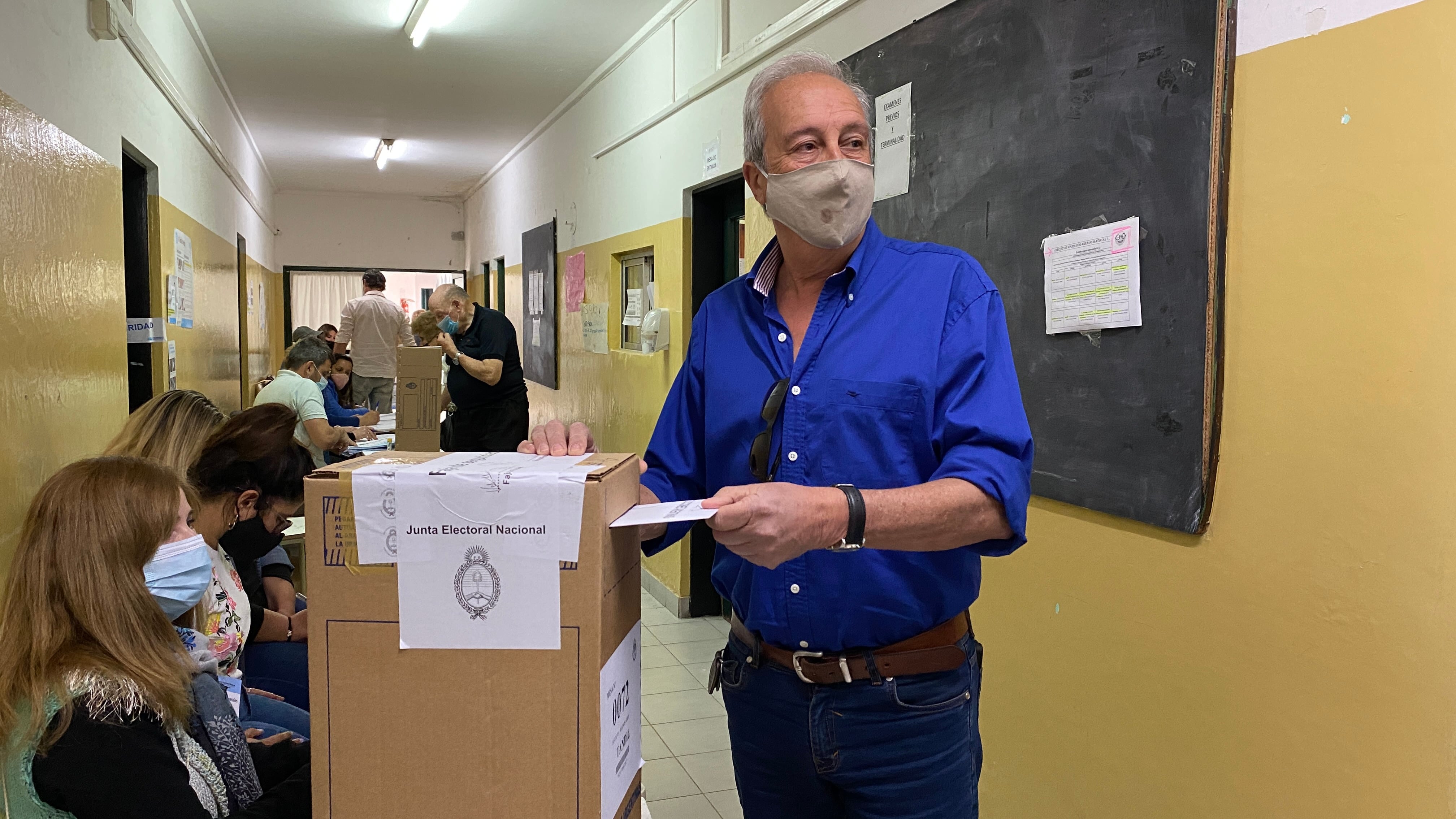 Así fue la votación en Tandil en horas de la mañana.