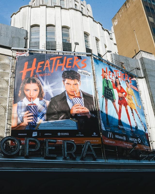 La marquesina de Heathers en el Teatro Ópera