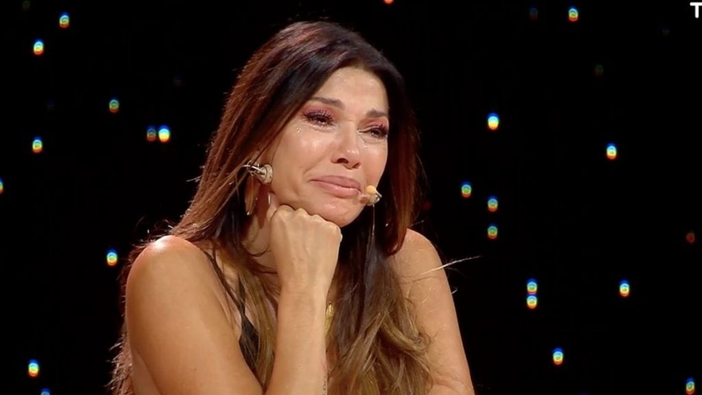 Catherine Fulop se emociona en "Talento Rojo".