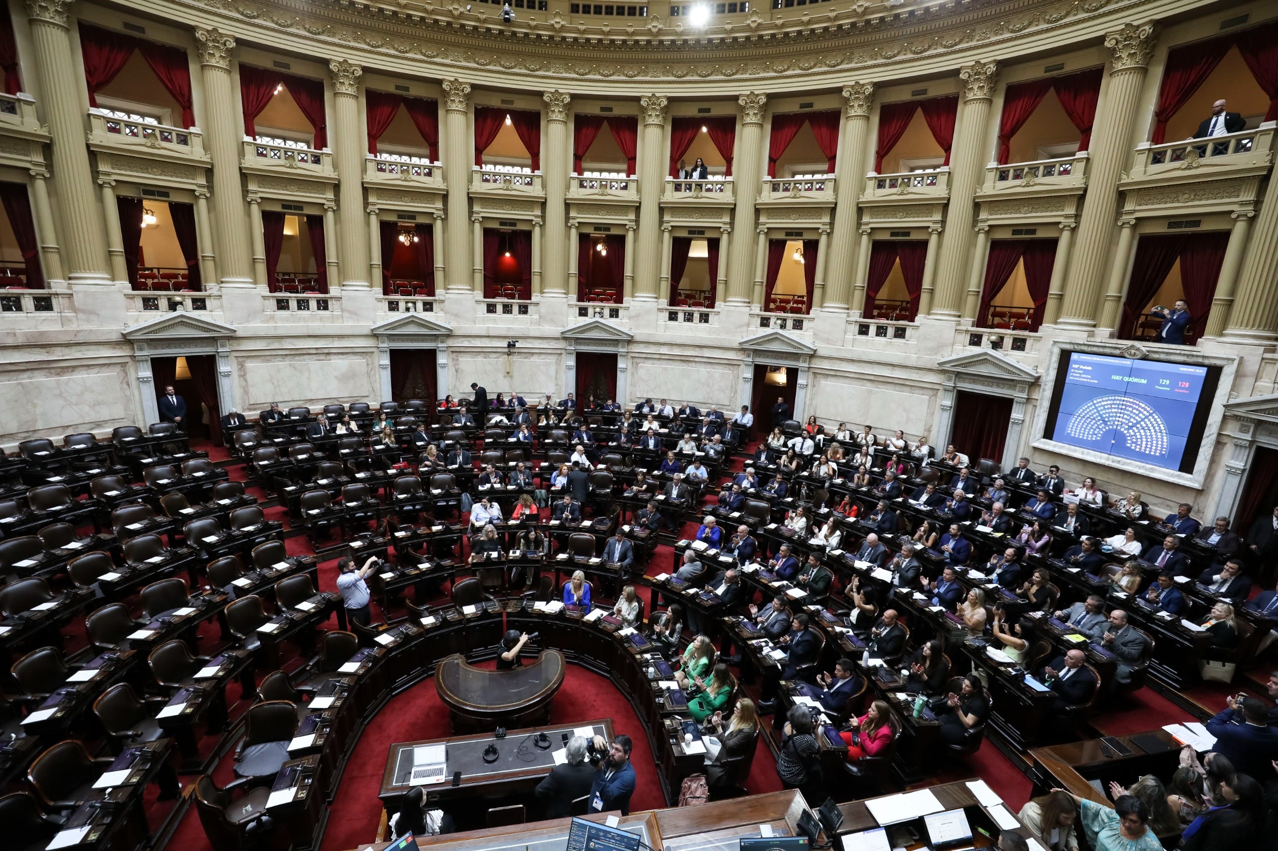 Sesión en Diputados. (Prensa Diputados)