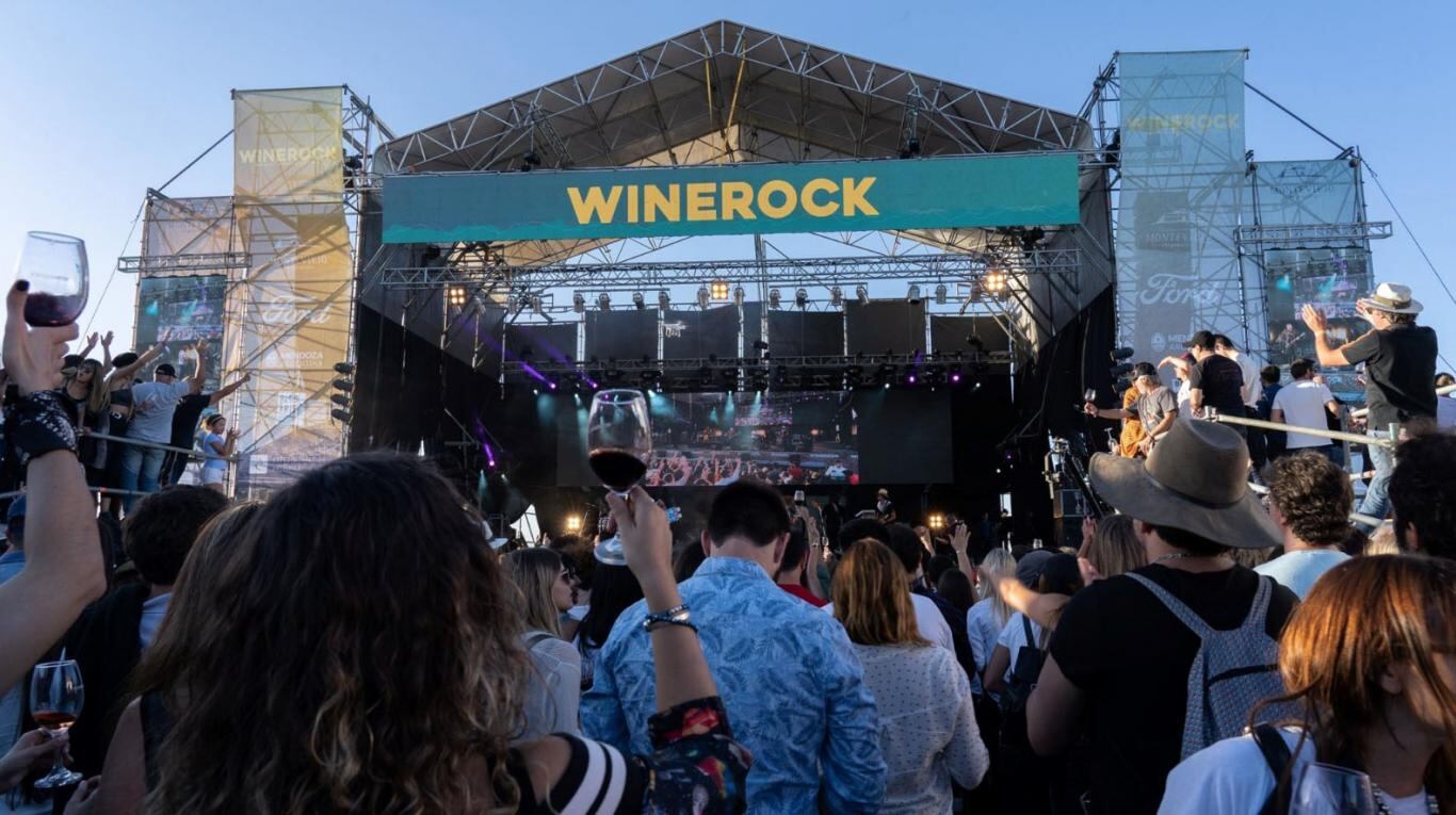 El hecho de violencia se desarrolló durante la Wine Rock.