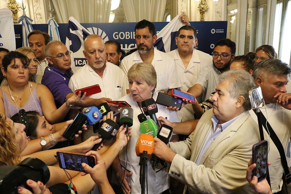 La secretaria General de SUMAR, doctora Noemí Díaz.