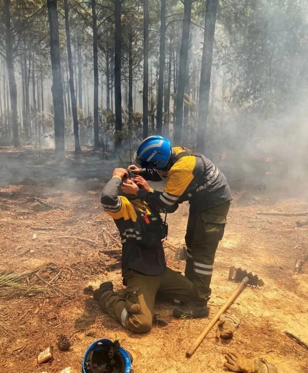 Los incendios en Corrientes ya arrasaron con 800 mil hectáreas.