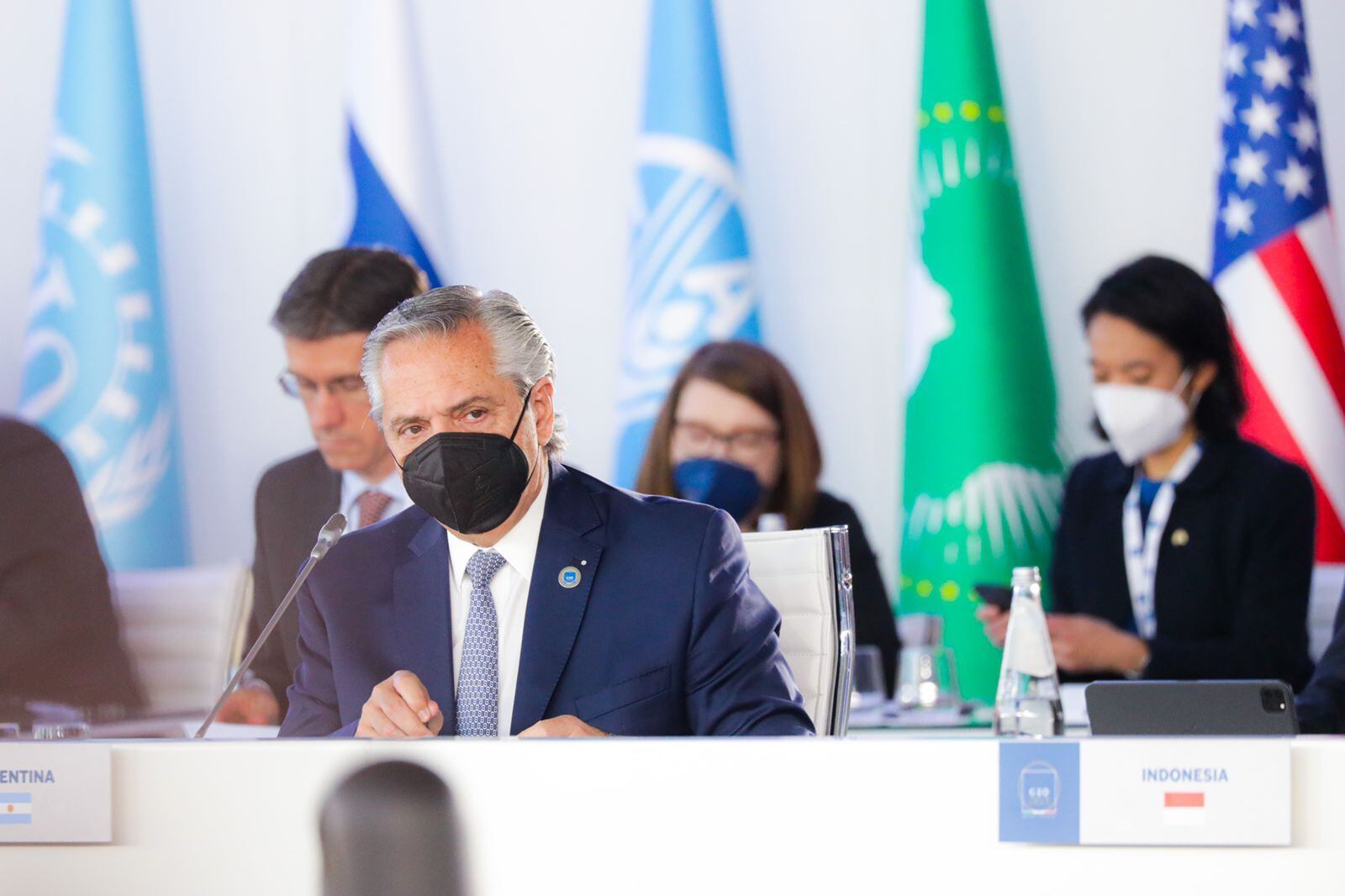 Alberto Fernández ante los Líderes del G20