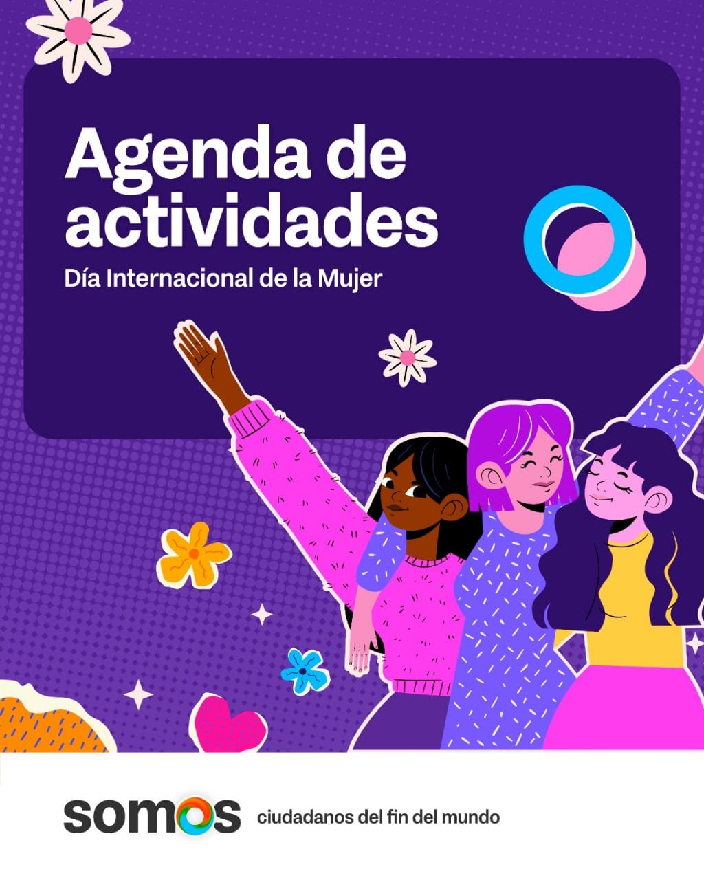 Las actividades por el día de la mujer para toda la provincia de TDF.