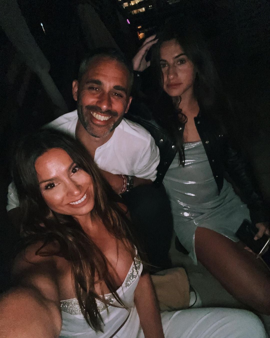 Tefi Russo junto a su hija, Bianca y el Pollo Álvarez