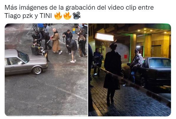 Tiago PZK confirmó una colaboración con Tini Stoessel