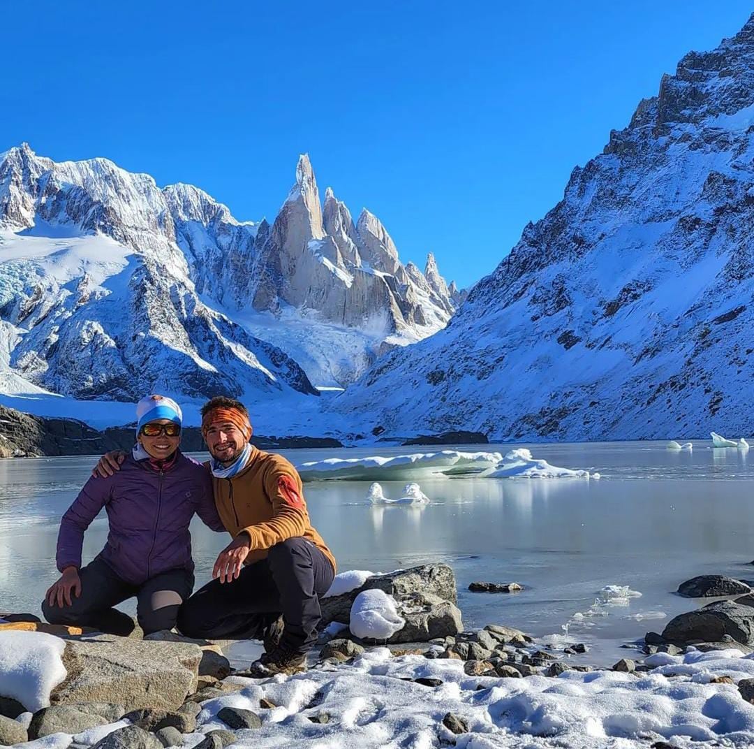 El viaje al Parque Nacional Los Glaciares, donde comenzó la historia de amor de Fiorella y Lorenzo.