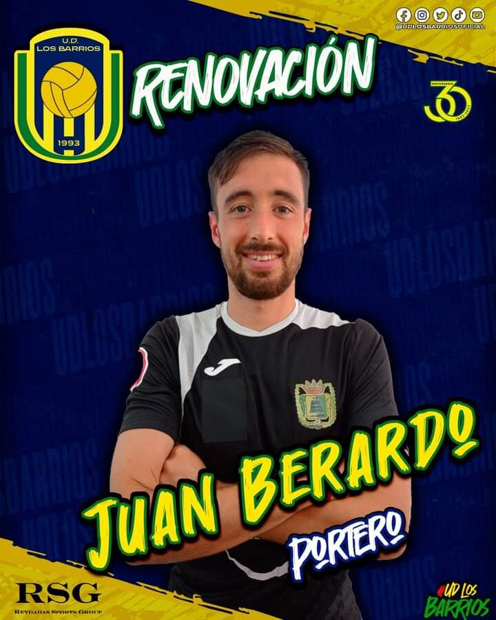 Juan Berardo de Arroyito renovó en su equipo