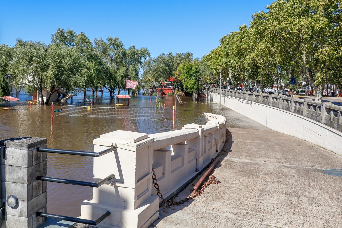 Comienza a estabilizarse el río Gualeguaychú