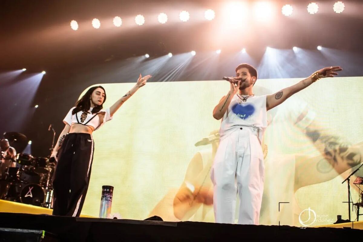 Nicki Nicole cantó “Naturaleza” con Camilo y se enamoró del video de una niña