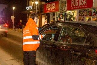 Se realizó un operativo de concientización vial en el centro de la ciudad