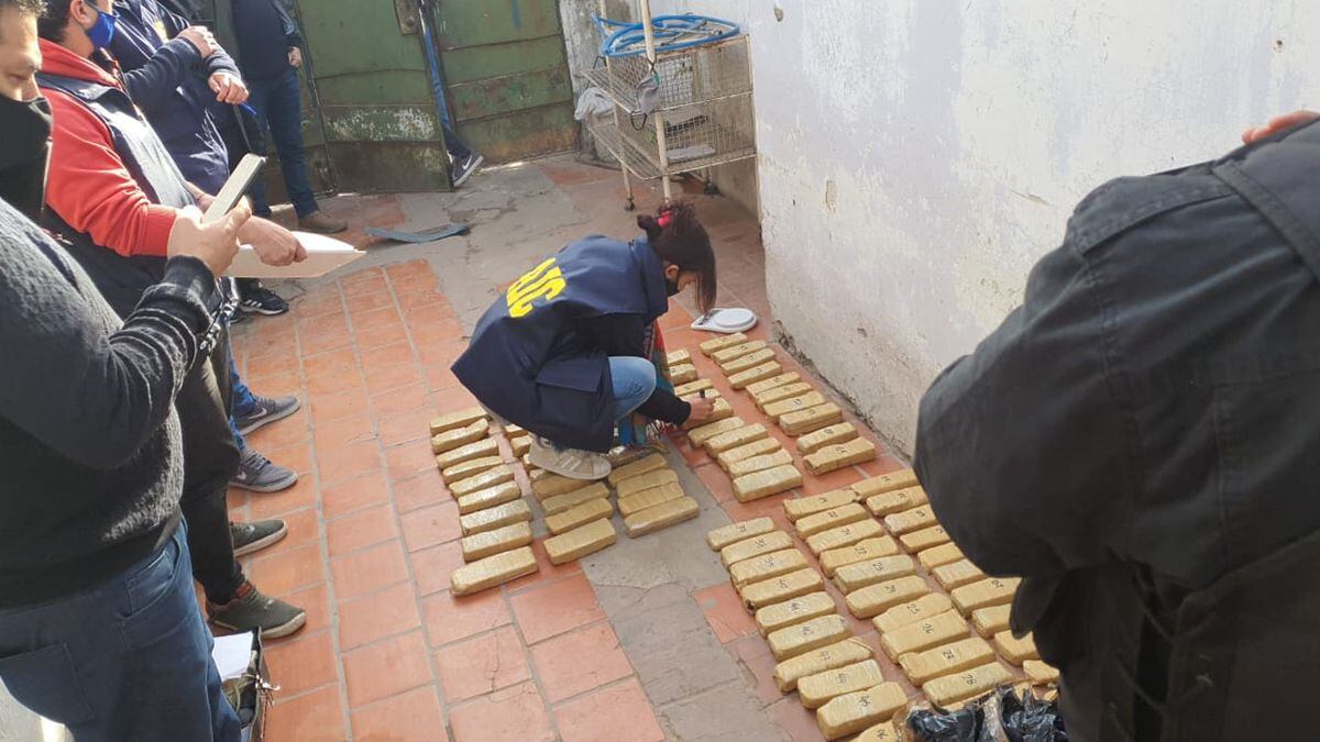 Procesaron a tres detenidos por el secuestro de 200 kilos de marihuana