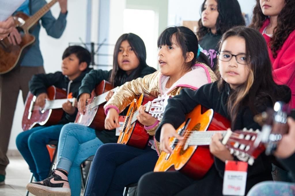 cierre de fin de año de la Orquesta Infanto-Juvenil “Mar de Fueguitos”