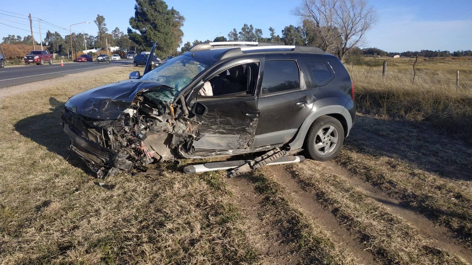 Accidente en la ruta 229 involucró un camión y dos autos