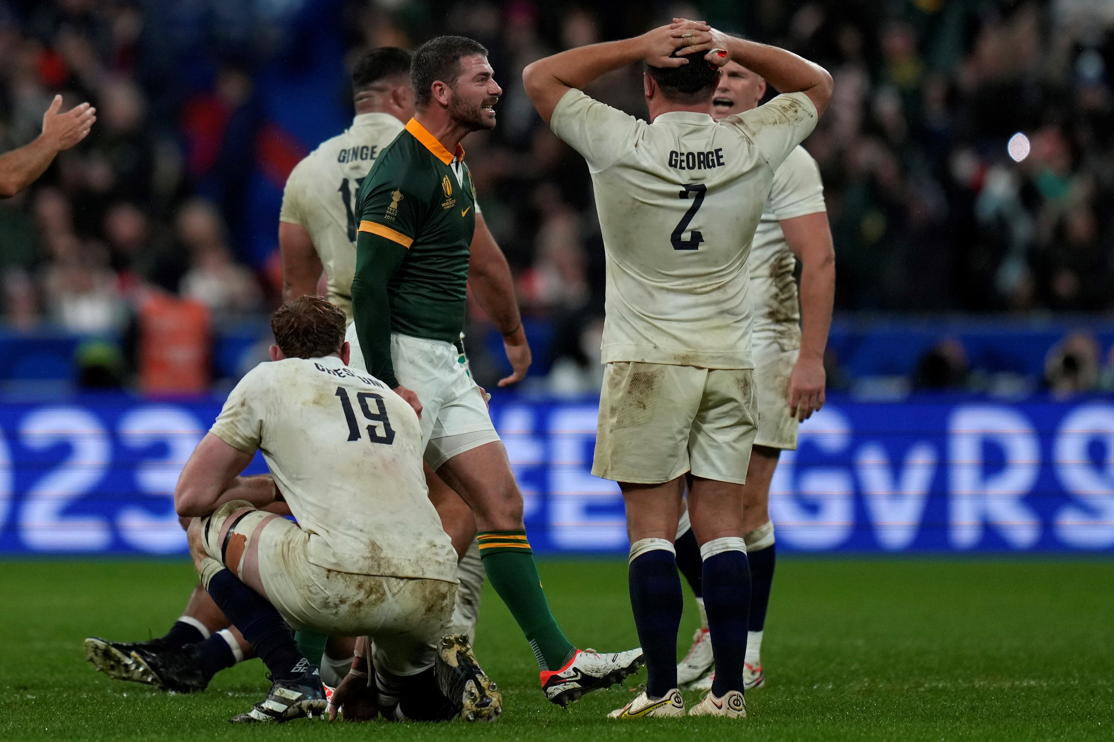 En una semifinal para el infarto, los Springboks lograron ganar 16-15. 