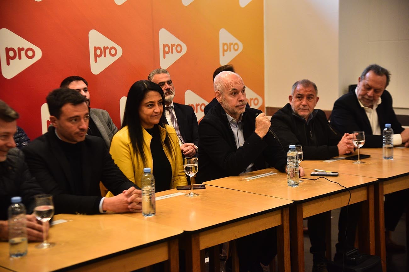 Horacio Rodríguez Larreta del Pro sede del Pro en Córdoba.